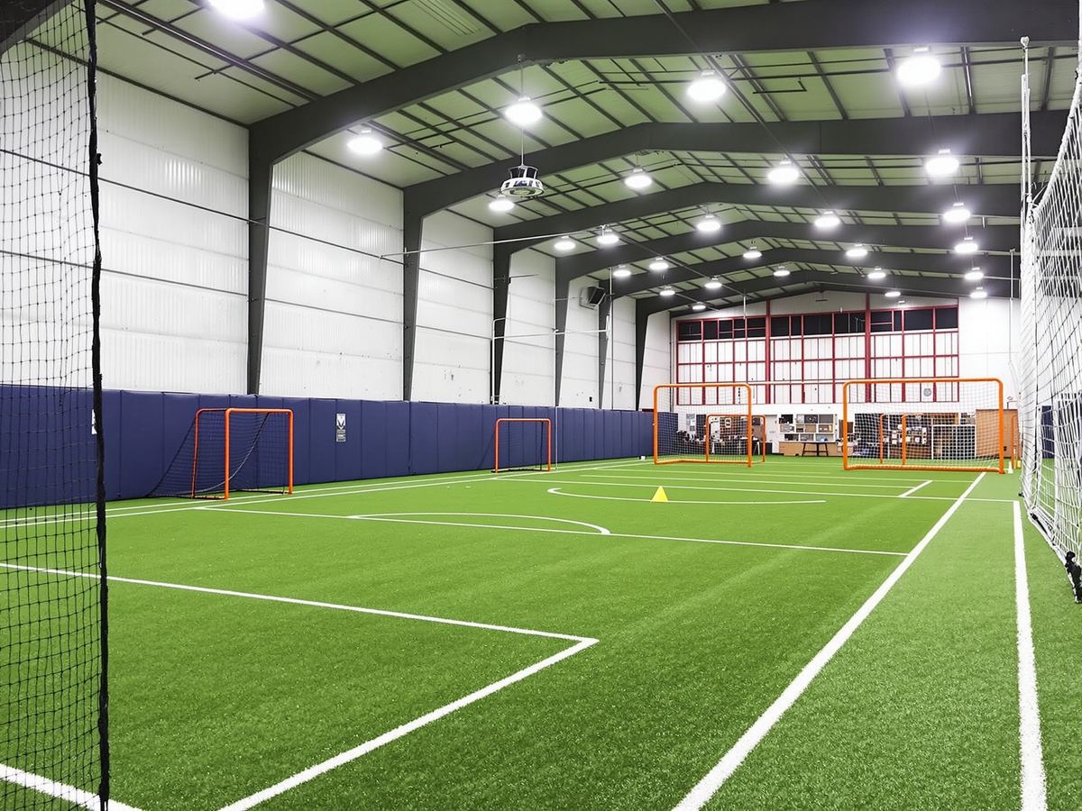 Indoor turf field at Sports Universe in Livingston, NJ